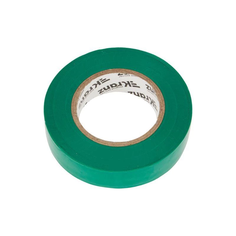 Kranz Изолента ПВХ 0.13х19мм 25м зеленая (уп.5шт) KR-09-2203
