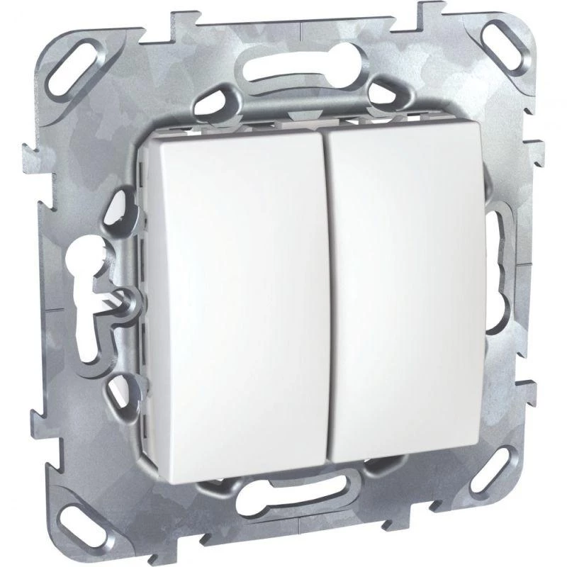 Schneider Electric Механизм выключателя 2-кл. СП Unica 10А IP20 (сх. 5) бел. SchE MGU5.211.18ZD