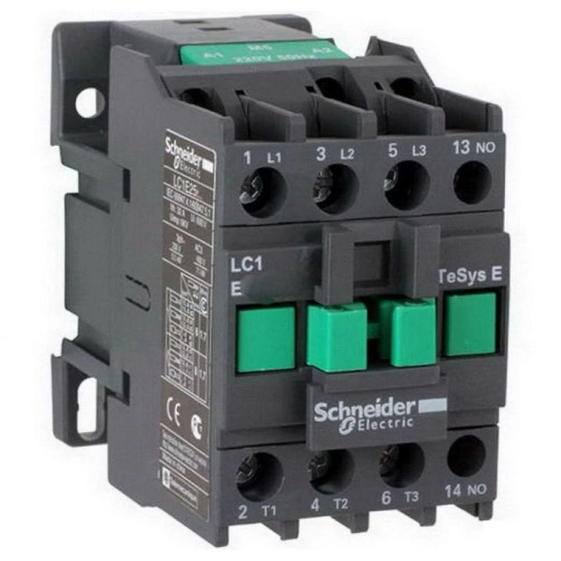 Schneider Electric Контактор 3п 25А E 1НЗ 400В AC3 110В 50Гц SchE LC1E2501F5