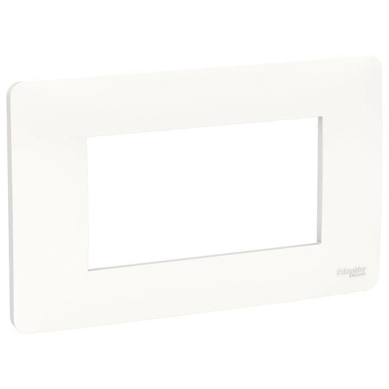 Schneider Electric Рамка 4-мод. UNICA MODULAR бел. SchE NU210418