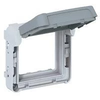Legrand Адаптер Mosaic для серии Plexo 2мод. с блок. крыш. Leg 069579