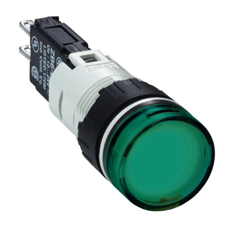 Schneider Electric Лампа светосигнальная d16мм 12-24В зел. SchE XB6AV3BB