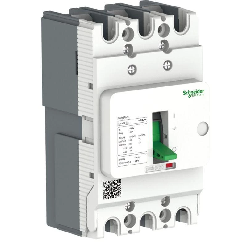 Schneider Electric Выключатель автоматический 3п 3т 30кА EASYPACT EZS100F TM25D нерегул. SchE EZS100F3025