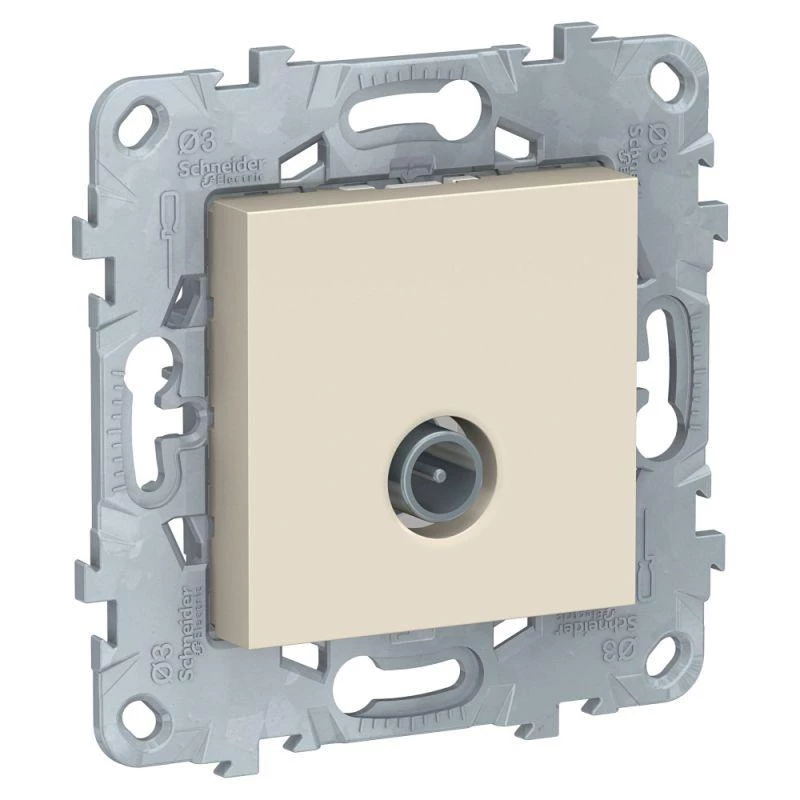 Schneider Electric Механизм розетки TV UNICA NEW проходная беж. SchE NU546344