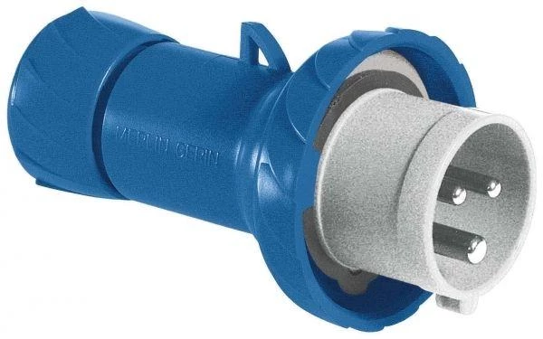 Schneider Electric Вилка кабельная 16А 2P+E 220В винт. IP67 SchE PKE16M723