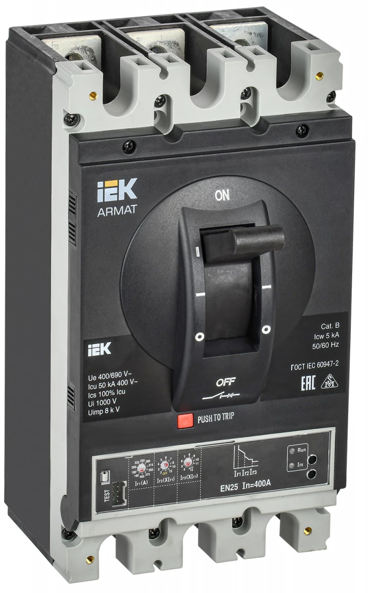 Фото IEK AR-MCCB-3H-050-0400A-ELSC