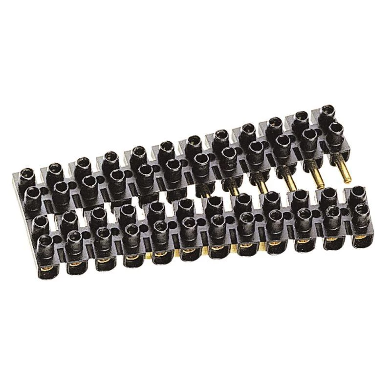 Legrand Клеммник прох. 6кв.мм Suprem черн. Leg 034253