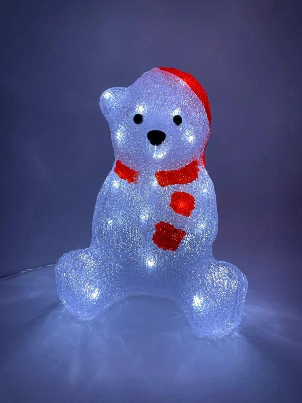 Эра Фигура светодиодная Медведь 30LED 220В IP44 ЭРА Б0047975