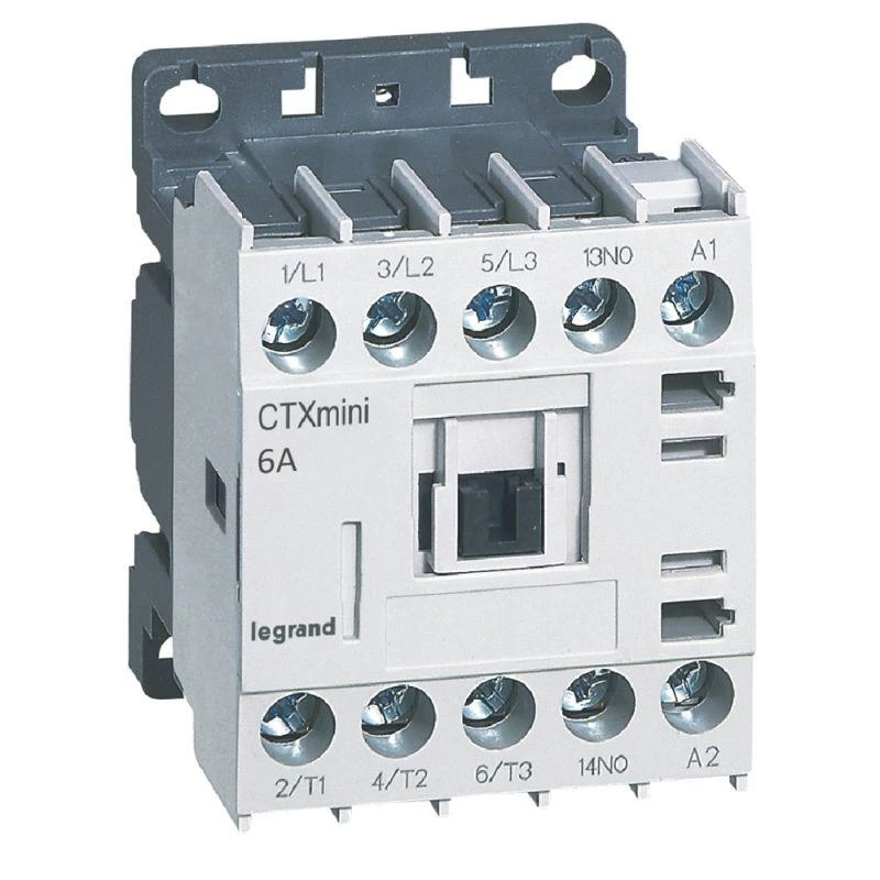 Legrand Мини-контактор CTX3 3п 6А кат. 24В AC 1НО Leg 417000