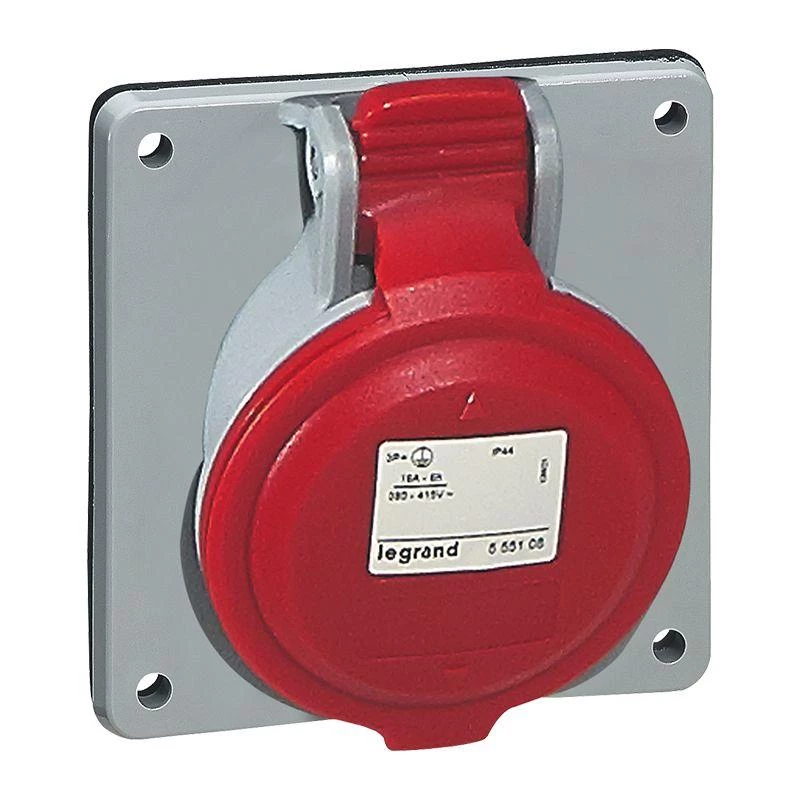 Legrand Розетка встраиваемая 32А 380В 3К+Н+З IP44 Leg 555289