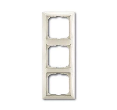 Рамка 3-м Basic 55 chalet-white ABB 2CKA001725A1513