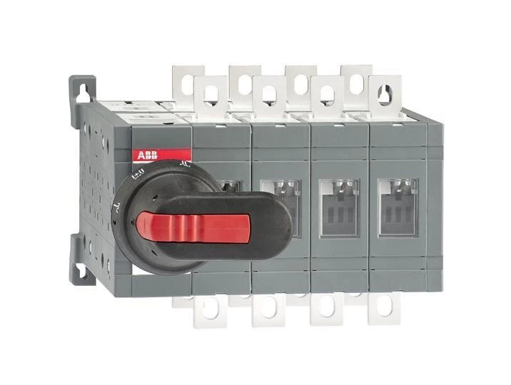 ABB Рубильник реверсивный OT160E04CLP с ручкой переключение без разрыва тока 1SCA108491R1001