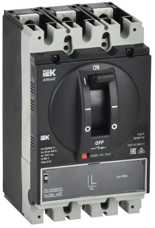 Фото IEK AR-MCCB-3A-035-0063A-MTUC