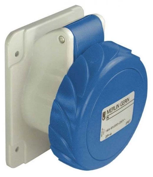 Schneider Electric Розетка СП прям. 16А 220В 2P+E винт. клеммы IP67 SchE PKF16G723