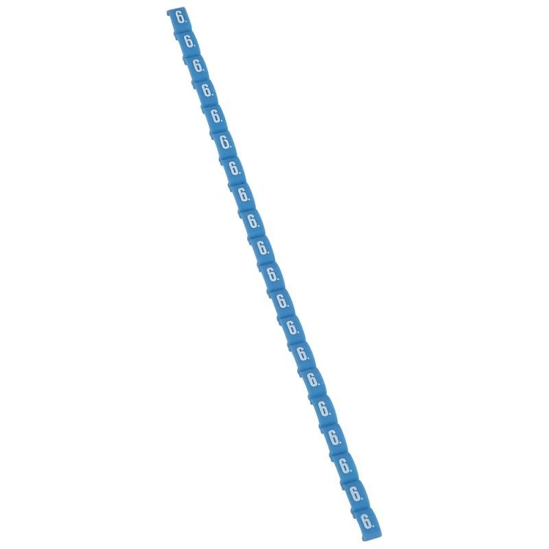Legrand Маркер Duplex "6" син. Leg 038406