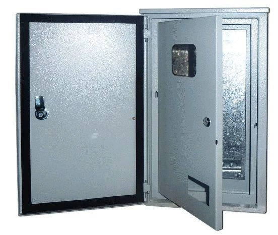 DEKraft Корпус учетный навесной ЩРУН-3/9 520х310х150 3ф 9мод. IP54 метал.  30411DEK