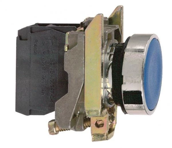 Schneider Electric Кнопка без фикс. 1НО без подсветки син. SchE XB4BA61
