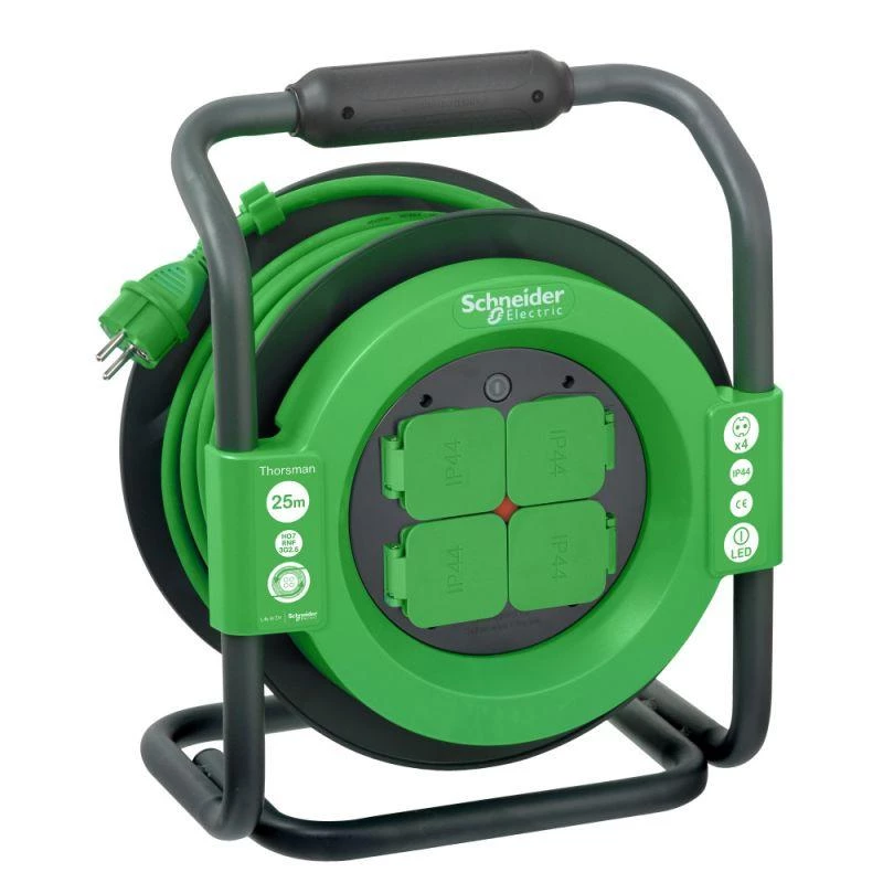 Schneider Electric Удлинитель катушечный Thorsman 4х25м 3х2.5 IP44 SchE IMT33148