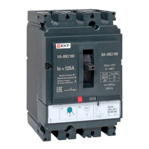 Фото EKF mccb99C-160-125