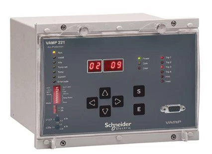 Schneider Electric Блок центральный VAMP 221 ТТ1/5А SchE V221-3A3AAA