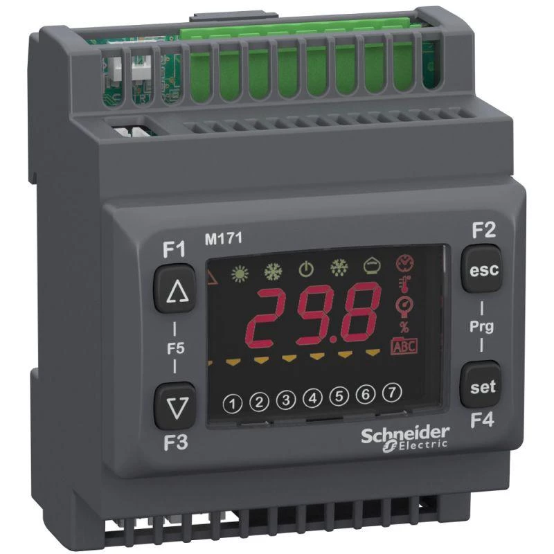 Schneider Electric Контроллер программир. логический (ПЛК) Оптим М171 дисплей 22 I/Os Modbus SchE TM171ODM22R