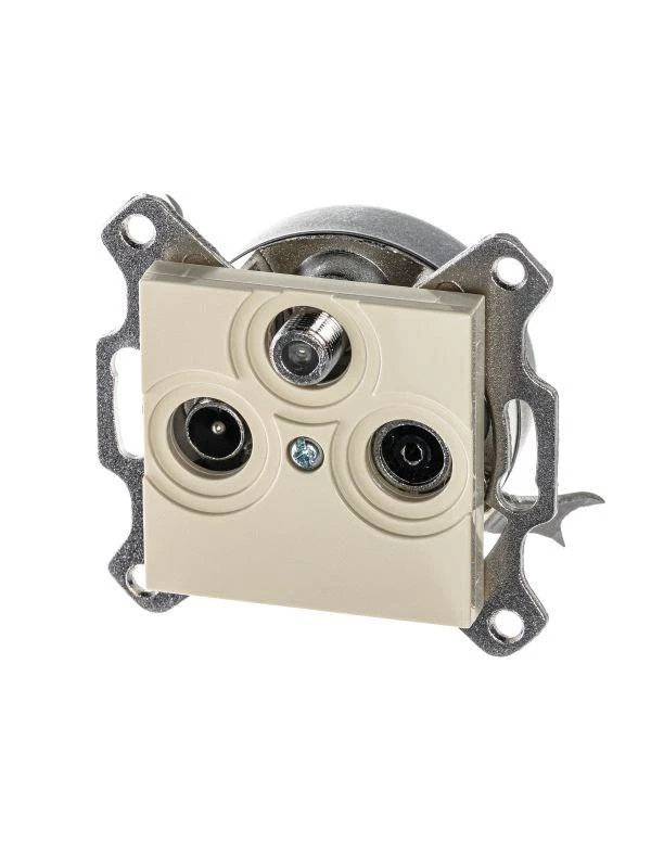 ABB Розетка TV-R-SAT Levit единственная сл. кость  2CHH083303A6017