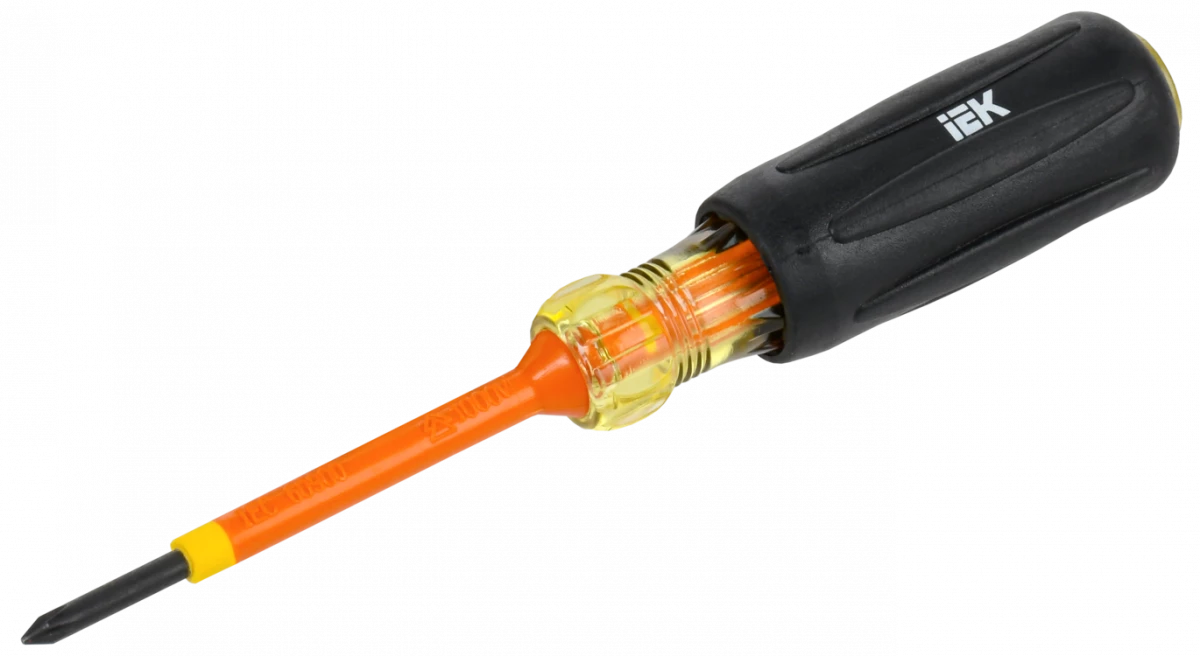 Отвертка диэлектрическая PH0х60 Т3 ARMA2L 5 IEK A2L5-SC30-T3-PH-00-060