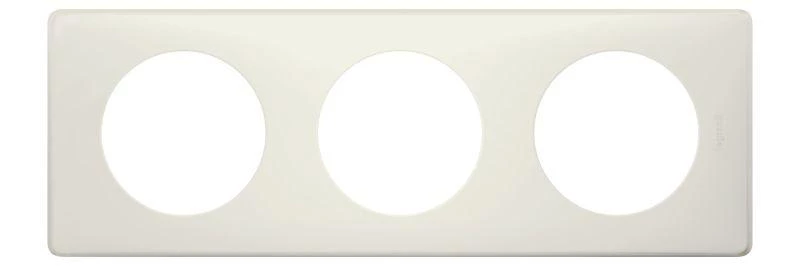 Legrand Рамка 3-м Celiane бел. перкаль Leg 066703