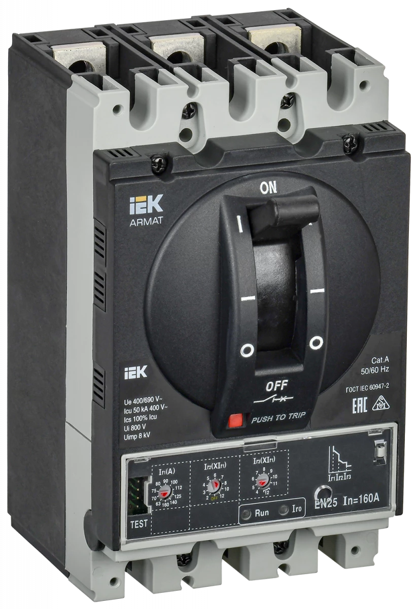 Фото IEK AR-MCCB-3D-050-0160A-ELSC