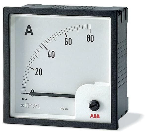 ABB Амперметр переменного тока AMT1-A1-1/96 прям. вкл.  2CSG313020R4001