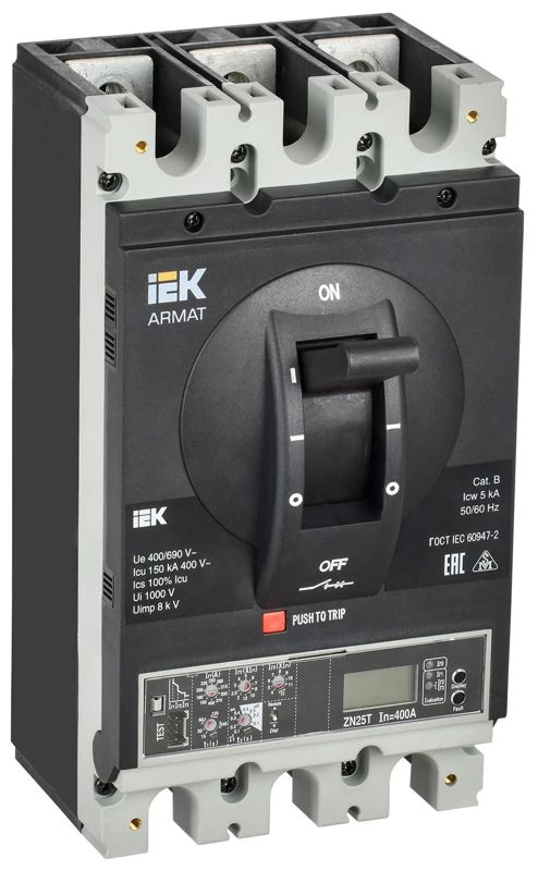Фото IEK AR-MCCB-3I-150-0630A-ELPC