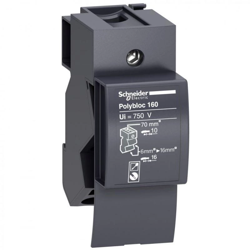 Schneider Electric Колодка клеммная вх. 11мм вых. 6х16мм 1p для шкафа Prisma Plus SchE 04031