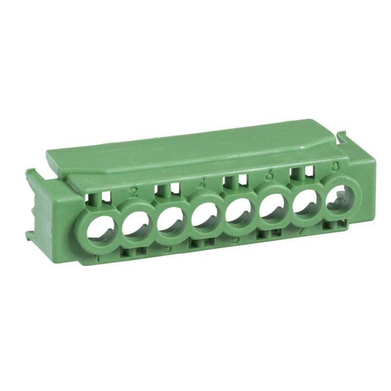 Schneider Electric Колпачок изол. 8 отверстий 85мм зел. SchE 13582