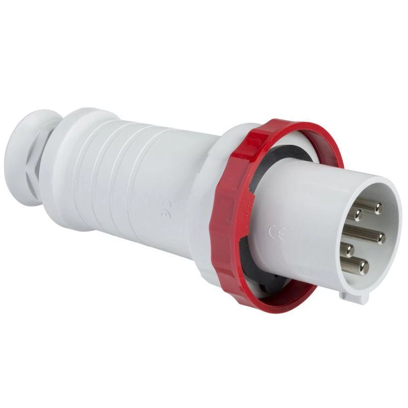 Schneider Electric Вилка кабельная 63А 3P+N+E 380В винт. IP67 SchE 81383