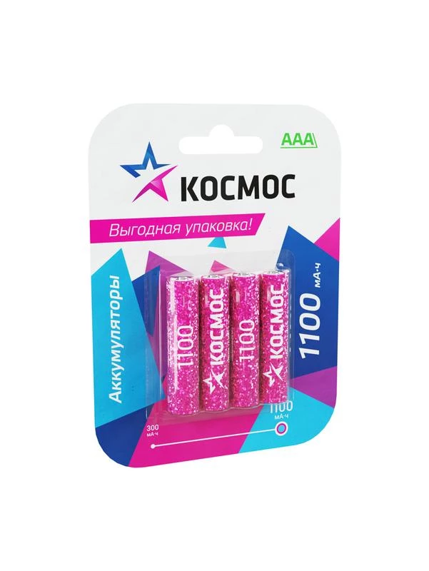 Фото КОСМОС KOCR03NIMH1100mAh4BL