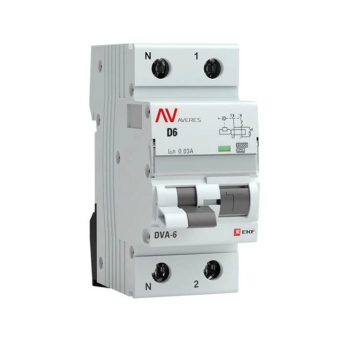 Фото EKF rcbo6-1pn-6D-30-a-av