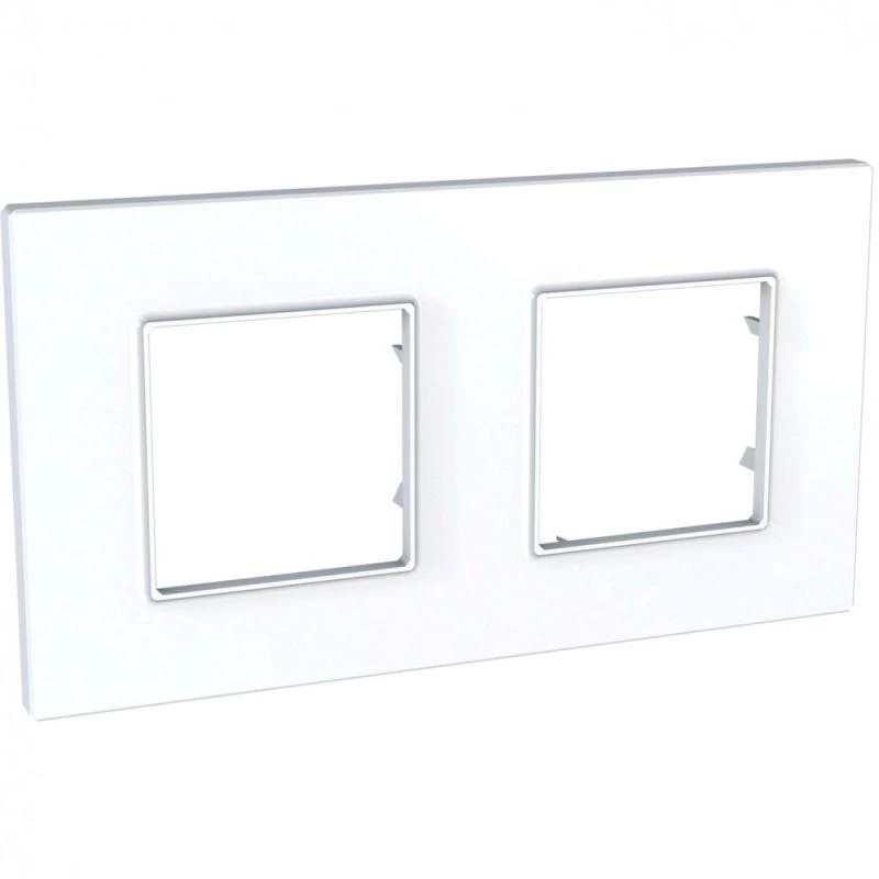 Schneider Electric Рамка 2-м Unica quadro бел. SchE MGU2.704.18