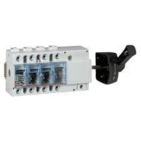 Legrand Выключатель Vistop 4п/160А бок. прив. с красн. рукояткой Leg 022556