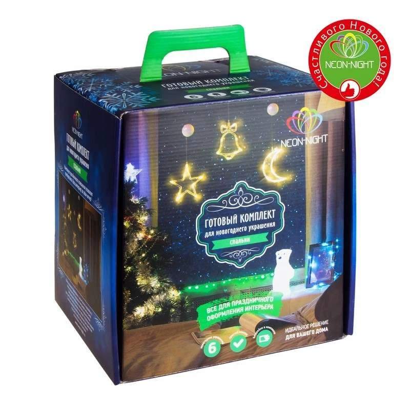 Neon-Night Набор "Спальня" цвет гирлянд зел. 500-034