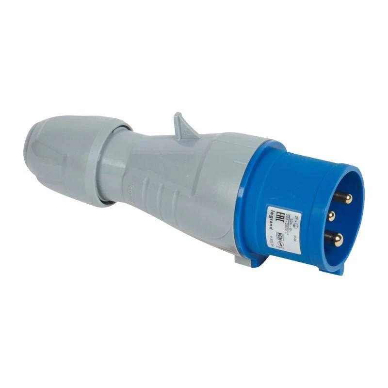 Legrand Вилка мобильная 32А 2К+З 230В IP44 блист. Leg 090107