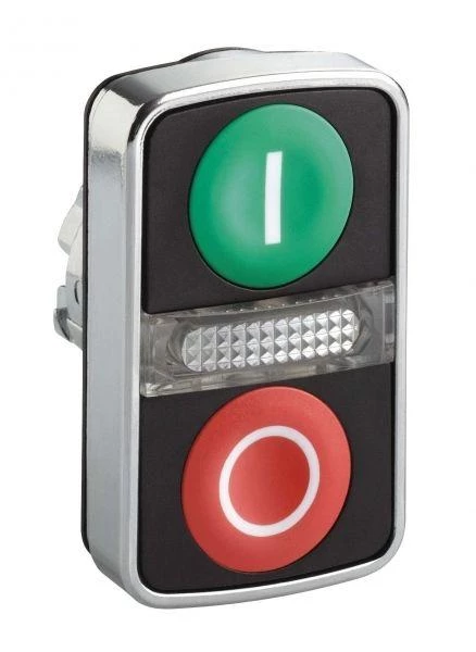 Schneider Electric Головка для кнопки двойн. с маркир. + Led SchE ZB4BW7A3741