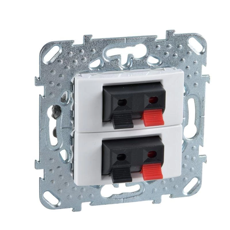 Schneider Electric Механизм розетки аудио 2-м СП Unica бел. SchE MGU5.8787.18ZD