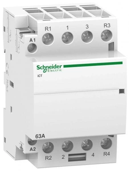 Schneider Electric Контактор модульный Acti9 ICT63A 2НО+2НЗ 220/240В AC SchE A9C20868