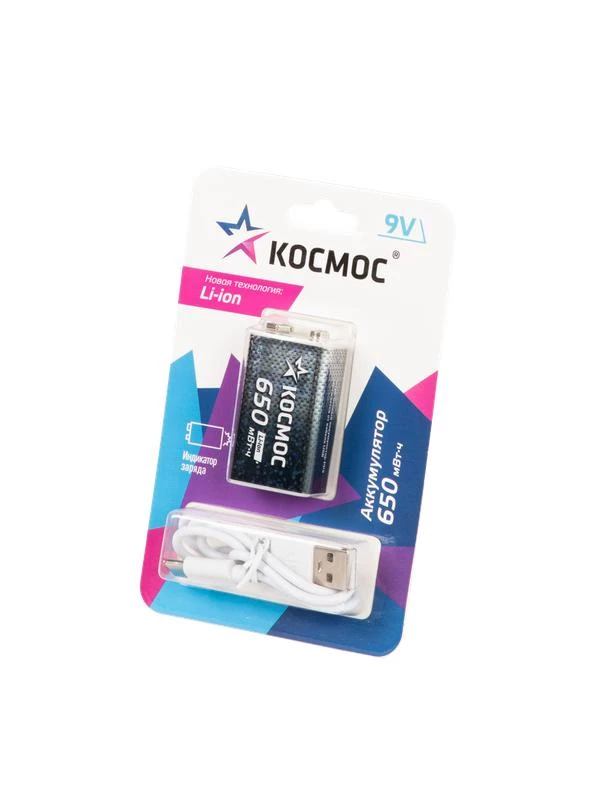 Фото КОСМОС KOCLi9V650mAh1BL