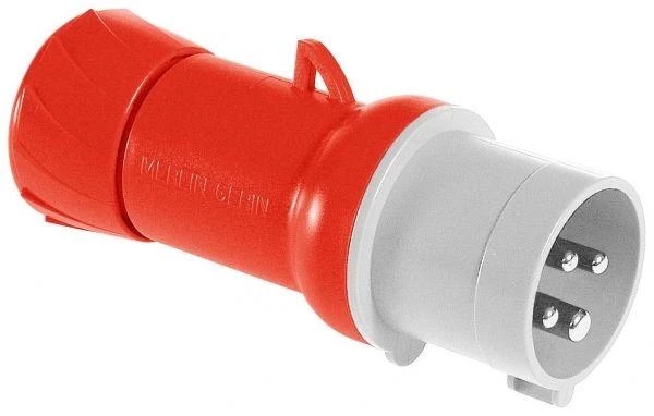 Schneider Electric Вилка кабельная 32А 3P+E 380В винт. IP44 SchE PKE32M434