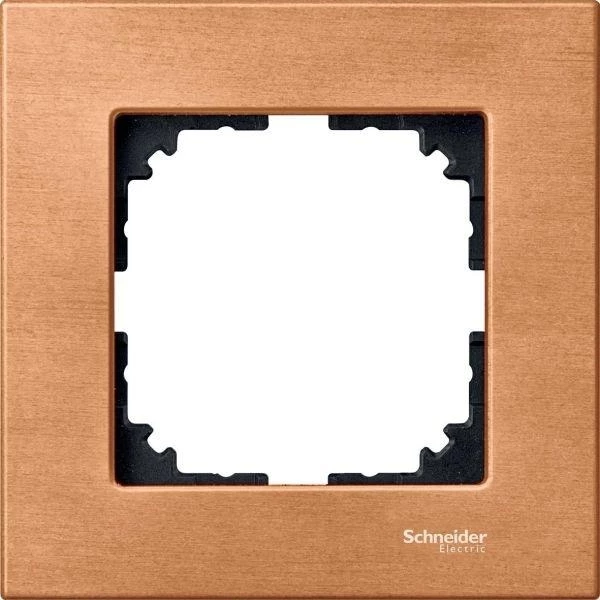 Schneider Electric Рамка 1-м Merten деревян. бук SchE MTN4051-3470