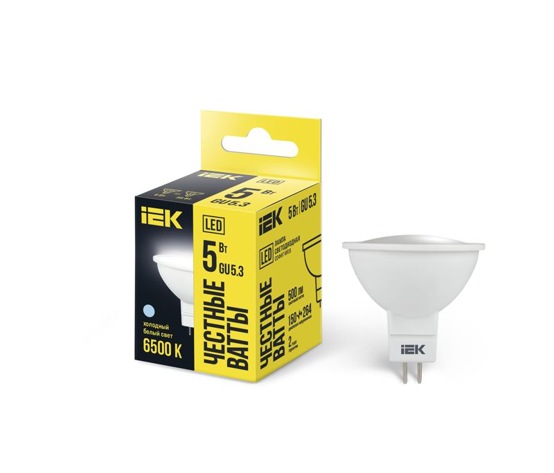Фото IEK LLE-MR16-5-230-65-GU5