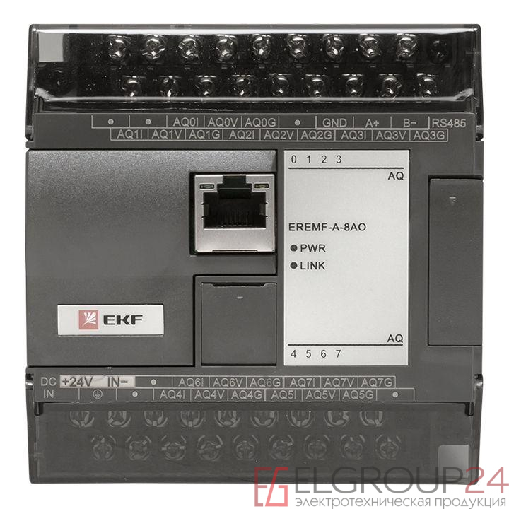 Модуль аналогового вывода EREMF 8 PRO-Logic EKF EREMF-A-8AO 0