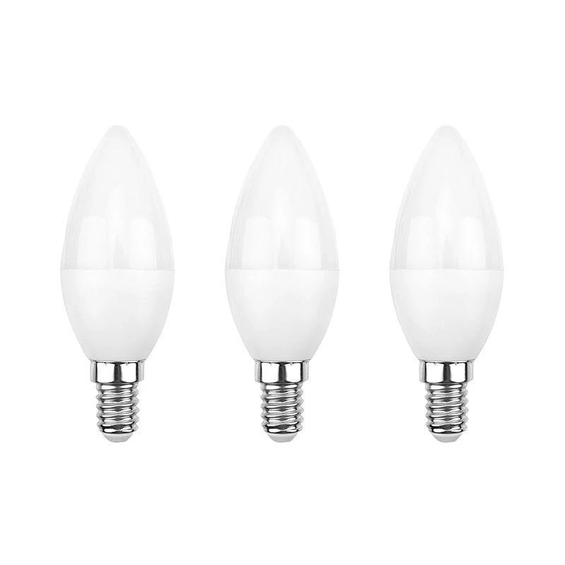 Лампа светодиодная 11.5Вт CN свеча 6500К E14 1093лм (уп.3шт) Rexant 604-205-3