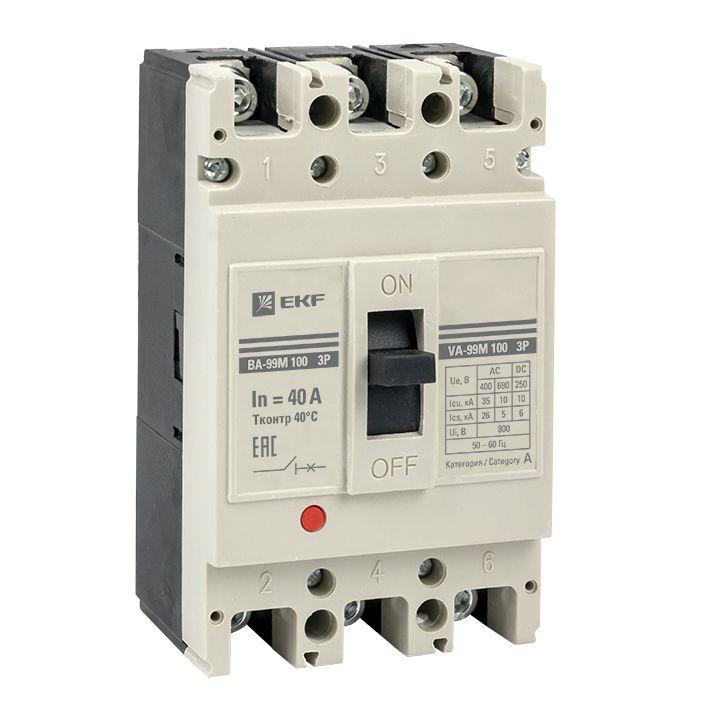 Фото EKF mccb99-100-40m